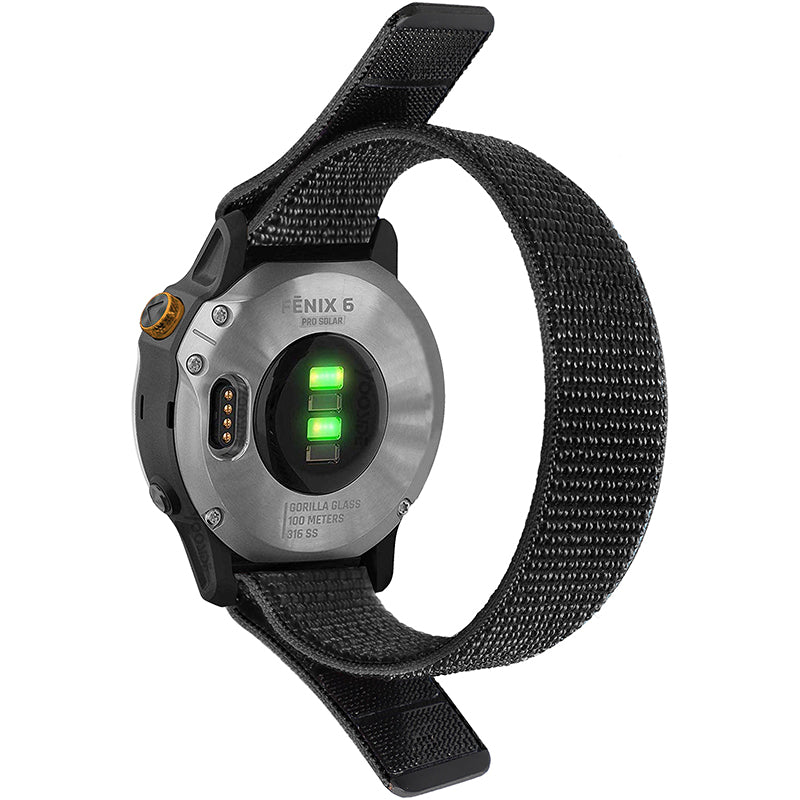 For Garmin Fenix 6S Breathable Nylon Watch Strap 20mm Adjustable Wrist Band Replacement For Garmin Fenix 6S Breathable Nylon Watch Strap 20mm Adjustable Wrist Band Replacement